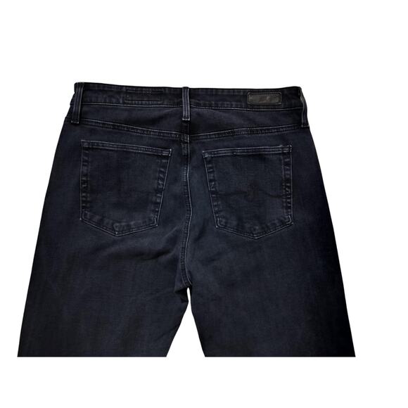 AG Antropologie Tthe Stevie High Rise Slim Straight Ankle Blue Jeans Size 29 - Picture 8 of 12
